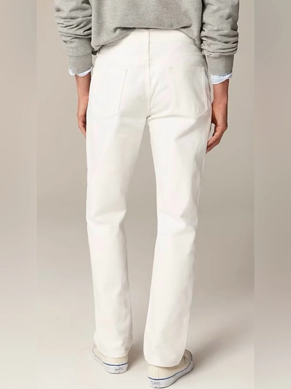 J.Crew Classic jean in white